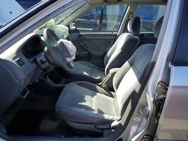 2HGEJ6618YH604734 - 2000 HONDA CIVIC BASE SILVER photo 7