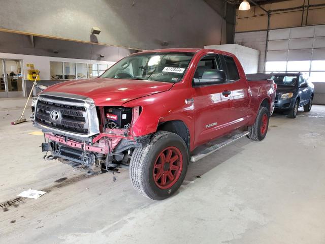 5TFUY5F1XCX264197 - 2012 TOYOTA TUNDRA DOUBLE CAB SR5 RED photo 1