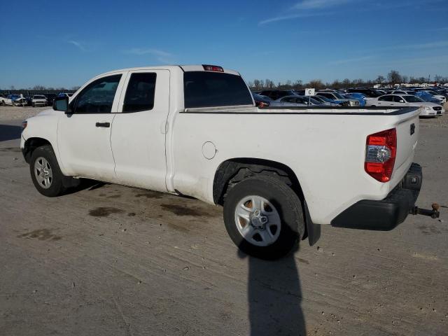 5TFRM5F12KX137329 - 2019 TOYOTA TUNDRA DOUBLE CAB SR/SR5 WHITE photo 2