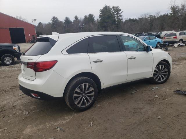 5FRYD4H44GB008070 - 2016 ACURA MDX TECHNOLOGY WHITE photo 3