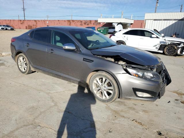 5XXGN4A76DG133207 - 2013 KIA OPTIMA EX GRAY photo 4