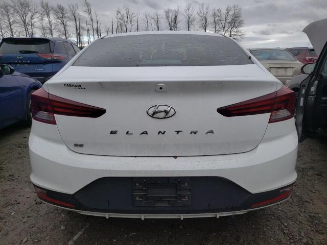 5NPD74LF5KH449149 - 2019 HYUNDAI ELANTRA SE WHITE photo 6