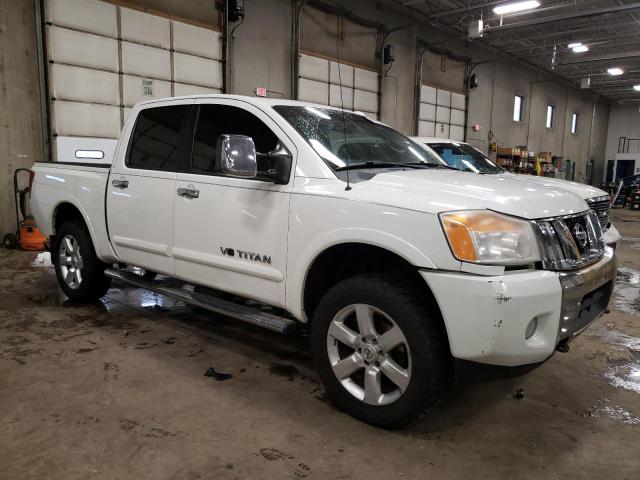 1N6BA0EC6DN315190 - 2013 NISSAN TITAN S WHITE photo 4