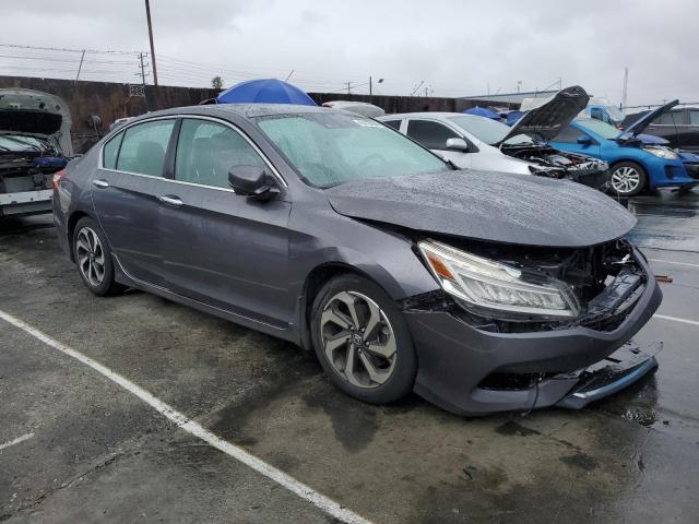 1HGCR3F93GA015043 - 2016 HONDA ACCORD TOURING GRAY photo 4