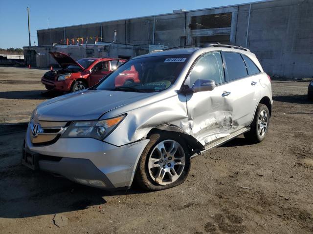 2HNYD28489H531959 - 2009 ACURA MDX TECHNOLOGY SILVER photo 1