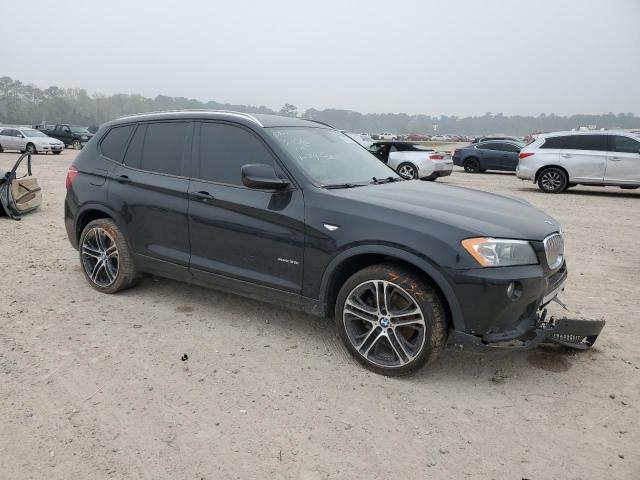 5UXWX7C51E0E75686 - 2014 BMW X3 XDRIVE35I BLACK photo 4