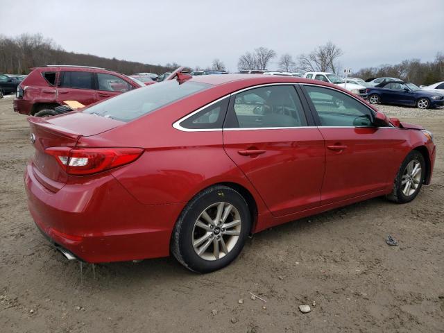 5NPE24AF7HH568173 - 2017 HYUNDAI SONATA SE BURGUNDY photo 3