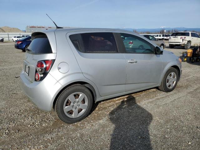 1G1JA6SGXD4145276 - 2013 CHEVROLET SONIC LS SILVER photo 3