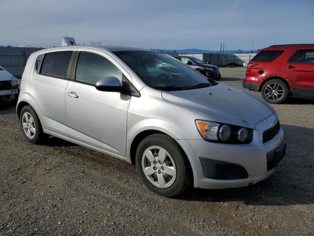 1G1JA6SGXD4145276 - 2013 CHEVROLET SONIC LS SILVER photo 4