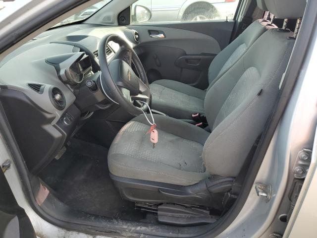 1G1JA6SGXD4145276 - 2013 CHEVROLET SONIC LS 银色 照片 7