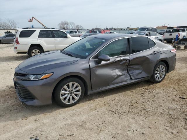 4T1B11HK9KU842649 - 2019 TOYOTA CAMRY L GRAY photo 1