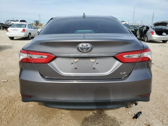 4T1B11HK9KU842649 - 2019 TOYOTA CAMRY L GRAY photo 6