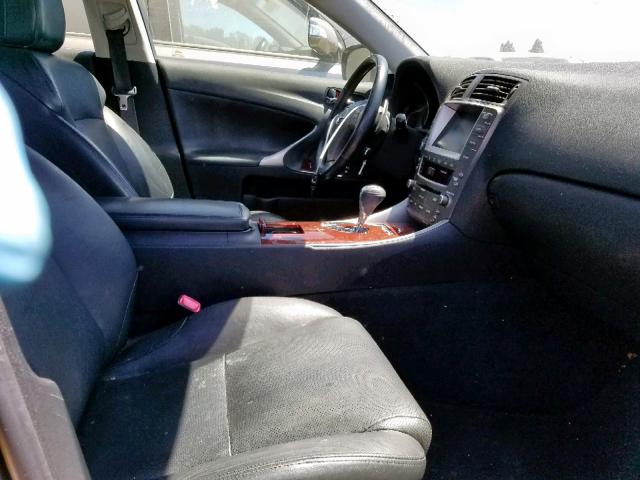 JTHBK262975026020 - 2007 LEXUS IS 250  photo 5