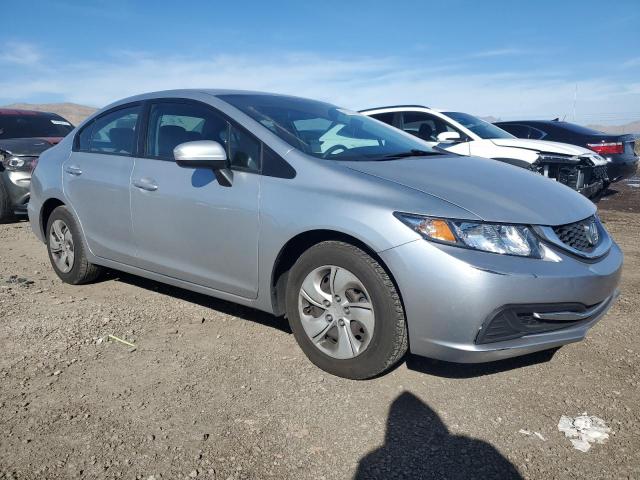 19XFB2F57EE276208 - 2014 HONDA CIVIC LX SILVER photo 4