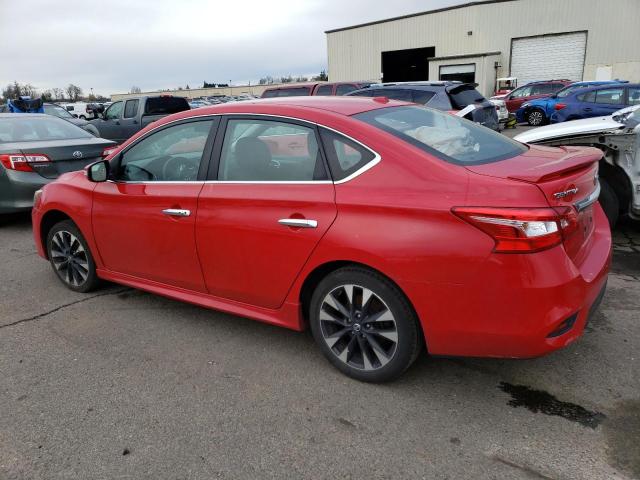 3N1AB7AP2GY300340 - 2016 NISSAN SENTRA S RED photo 2