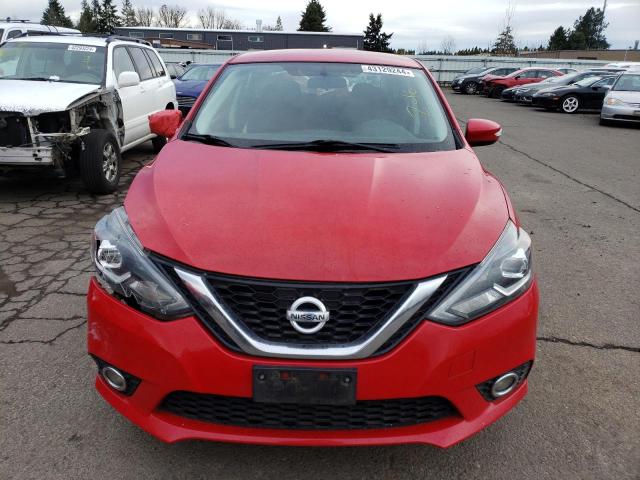 3N1AB7AP2GY300340 - 2016 NISSAN SENTRA S RED photo 5