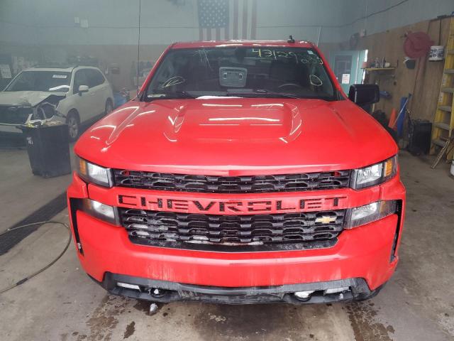 1GCPYBEH9LZ186929 - 2020 CHEVROLET SILVERADO K1500 CUSTOM RED photo 5