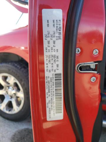 1C6RR7LGXGS395888 - 2016 RAM 1500 SLT RED photo 12