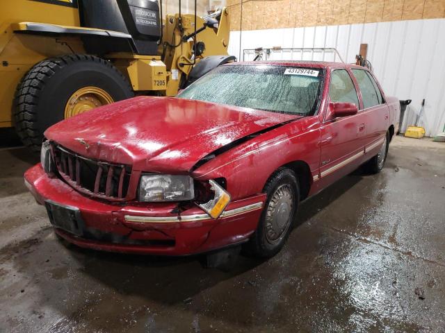 1G6KE54Y1XU723644 - 1999 CADILLAC DEVILLE DELEGANCE RED photo 1