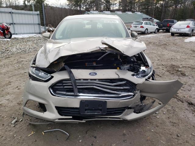 3FA6P0LU8FR187796 - 2015 FORD FUSION SE HYBRID BEIGE photo 5