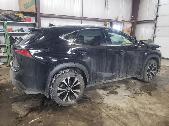 JTJBARBZ5J2172629 - 2018 LEXUS NX 300 BASE შავი ფოტო 3