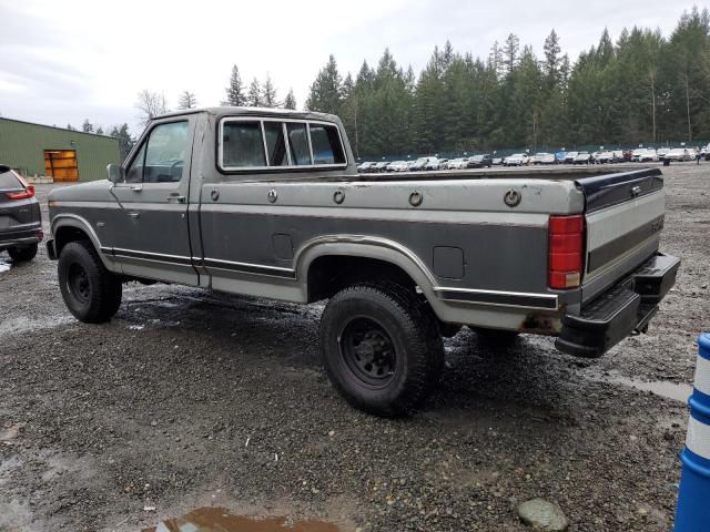 1FTHF26L1GPB99981 - 1986 FORD F250 TWO TONE photo 2