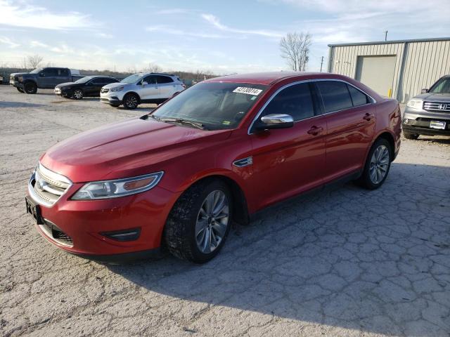 1FAHP2FW7AG144519 - 2010 FORD TAURUS LIMITED RED photo 1