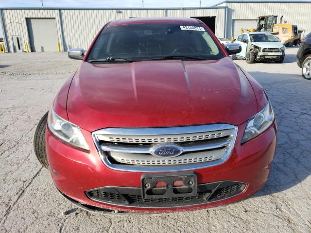 1FAHP2FW7AG144519 - 2010 FORD TAURUS LIMITED RED photo 5