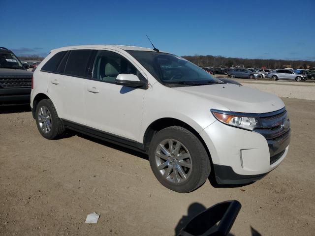 2FMDK4JC3DBC92495 - 2013 FORD EDGE SEL WHITE photo 4