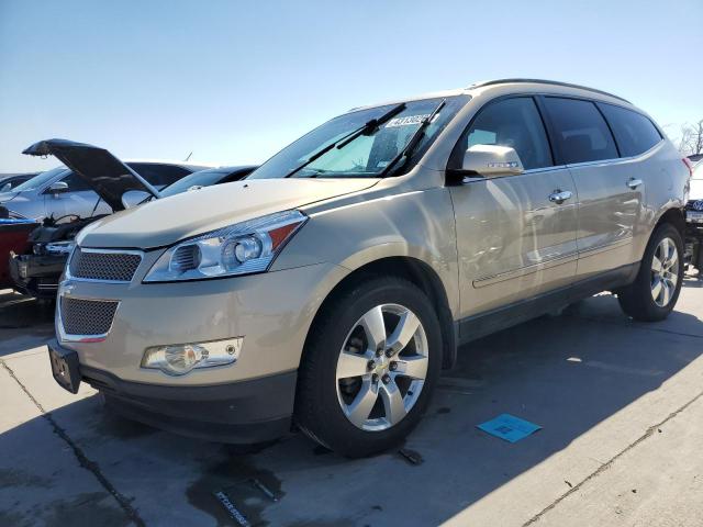 1GNLRHED7AS112109 - 2010 CHEVROLET TRAVERSE LTZ GOLD photo 1