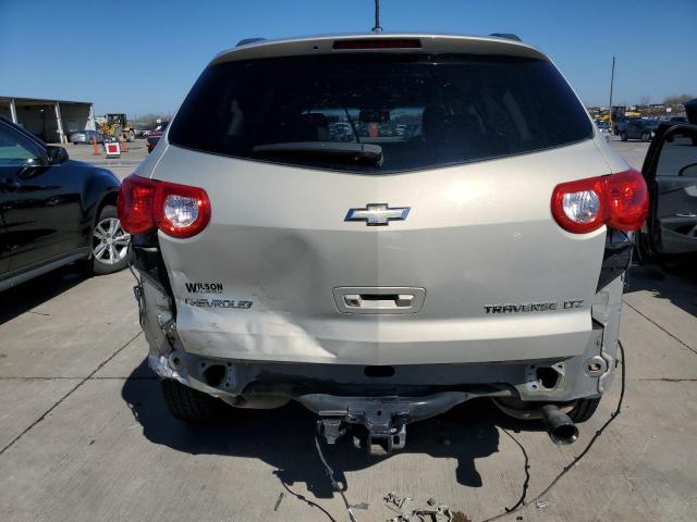 1GNLRHED7AS112109 - 2010 CHEVROLET TRAVERSE LTZ GOLD photo 6