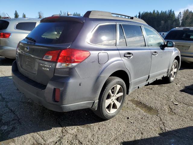 4S4BRDPC0D2240256 - 2013 SUBARU OUTBACK 3.6R LIMITED CHARCOAL photo 3