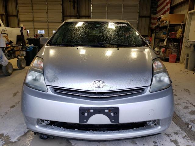 JTDKB20U973270189 - 2007 TOYOTA PRIUS SILVER photo 5