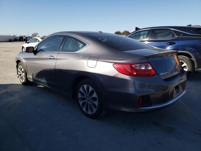 1HGCT1B88DA009155 - 2013 HONDA ACCORD EXL GRAY photo 2