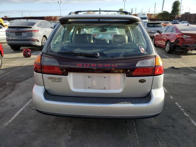 4S3BH806447630170 - 2004 SUBARU LEGACY OUTBACK H6 3.0 LL BEAN SILVER photo 6