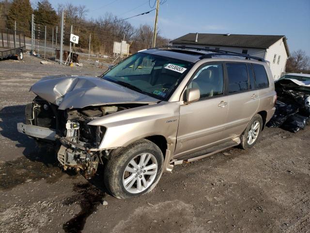 JTEEW21A960003359 - 2006 TOYOTA HIGHLANDER HYBRID TAN photo 1