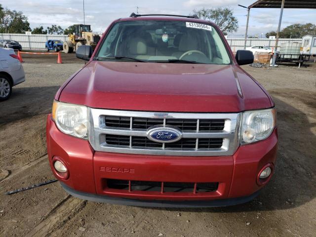 1FMCU0D75CKB38680 - 2012 FORD ESCAPE XLT RED photo 5