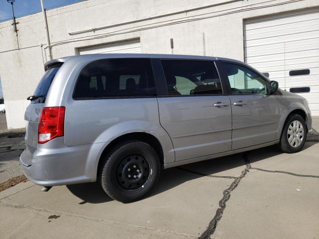 2C4RDGBG8HR612933 - 2017 DODGE GRAND CARA SE SILVER photo 3