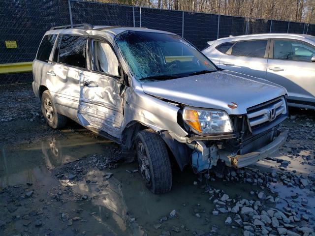 2HKYF18597H503451 - 2007 HONDA PILOT EXL SILVER photo 4