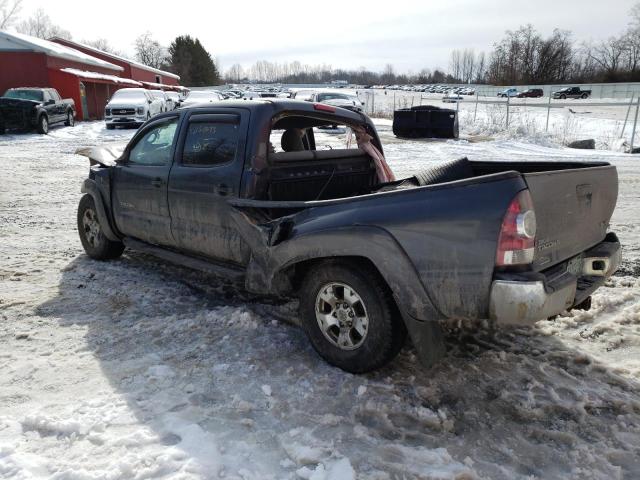 3TMMU52N89M008501 - 2009 TOYOTA TACOMA DOUBLE CAB LONG BED GRAY photo 2