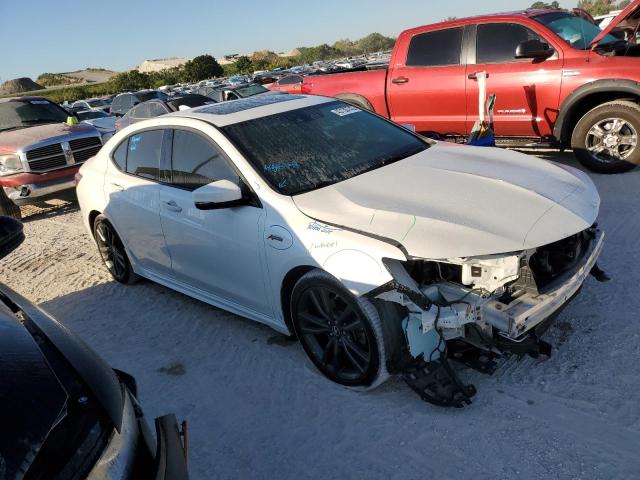 19UUB1F69KA005483 - 2019 ACURA TLX TECHNOLOGY WHITE photo 4