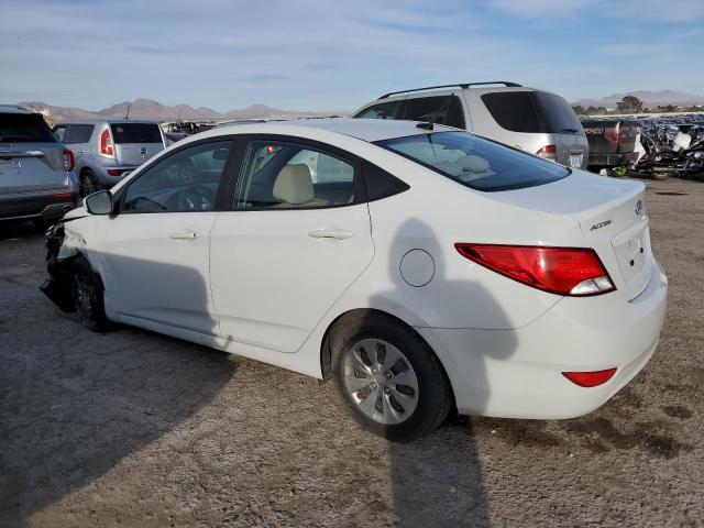 KMHCT4AE4HU362516 - 2017 HYUNDAI ACCENT SE WHITE photo 2