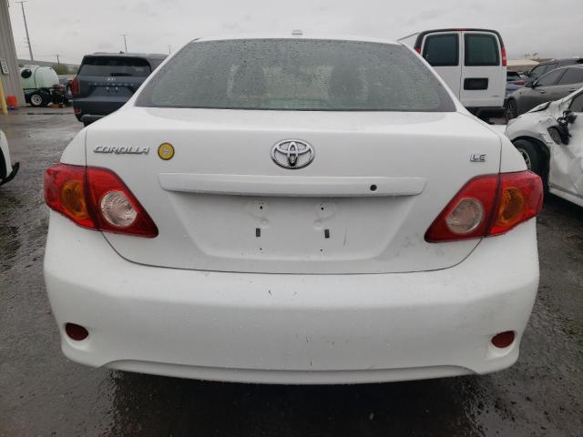 1NXBU40E59Z010525 - 2009 TOYOTA COROLLA BASE WHITE photo 6