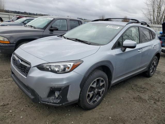 JF2GTABC7JH232179 - 2018 SUBARU CROSSTREK PREMIUM 银色 照片 1
