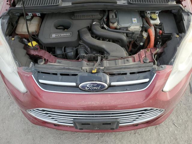 1FADP5BU9DL506432 - 2013 FORD C-MAX SEL BURGUNDY photo 11