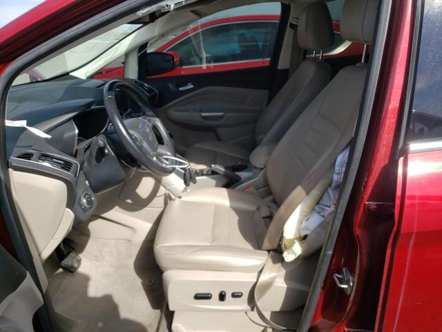 1FADP5BU9DL506432 - 2013 FORD C-MAX SEL BURGUNDY photo 7