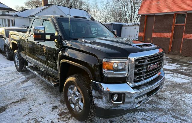 1GT22TEY0HZ233676 - 2017 GMC SIERRA K2500 SLT BLACK photo 1