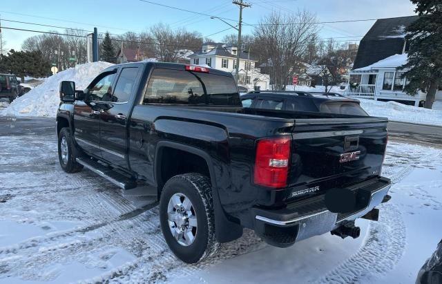 1GT22TEY0HZ233676 - 2017 GMC SIERRA K2500 SLT BLACK photo 3