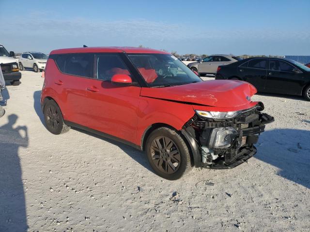 KNDJ23AUXM7149675 - 2021 KIA SOUL LX RED photo 4