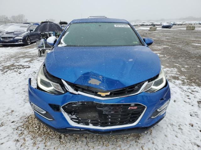 1G1BD5SM8H7116892 - 2017 CHEVROLET CRUZE LT BLUE photo 5